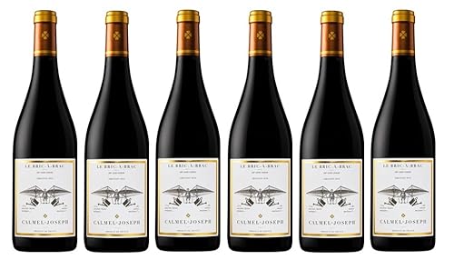 6x 0,75l - 2019er - Calmel & Joseph - Le bric à brac - Saint Chinian A.O.P. - Languedoc - Frankreich - Rotwein trocken von Calmel & Joseph