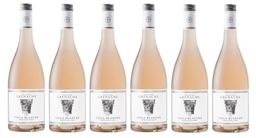 6x 0,75l - 2023er - Calmel & Joseph - Villa Blanche - Grenache Rosé - Pays d'Oc I.G.P. - Frankreich - Rosé-Wein trocken von Calmel & Joseph