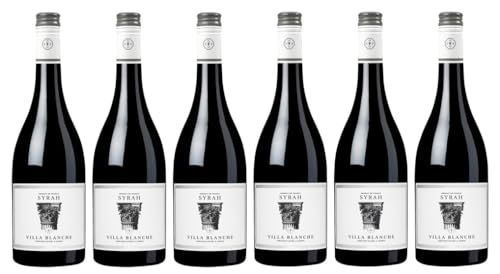 6x 0,75l - 2023er - Calmel & Joseph - Villa Blanche - Syrah - Pays d'Oc I.G.P. - Frankreich - Rotwein trocken von Calmel & Joseph