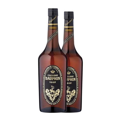 Calvados Dauphin Vieille VSOP Val de Loire Reserve 70 cl (Karton mit 2 Flaschen von 70 cl) von Calvados Dauphin