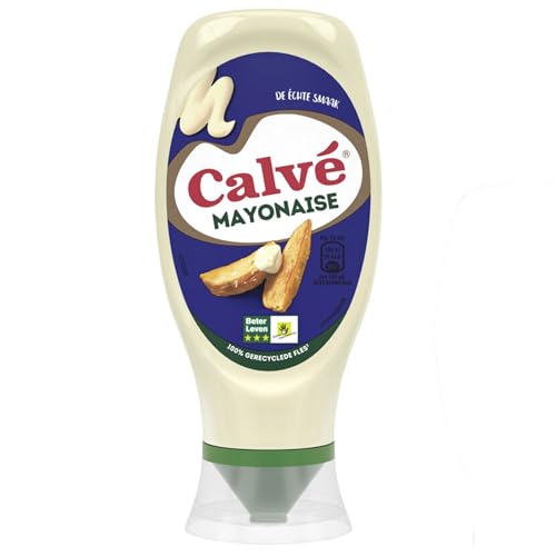 8x Calve Mayonnaise Mayo aus der Flasche 430ml I Mayonaise Squeeze von Calvé