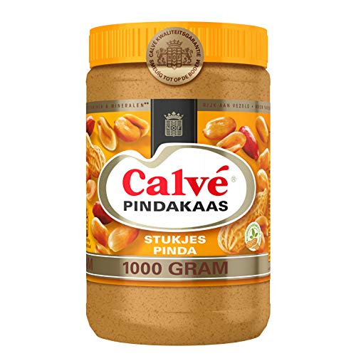 Calvé - Erdnussbutter mit Nussstücken - 1000 Gramm von Calvé