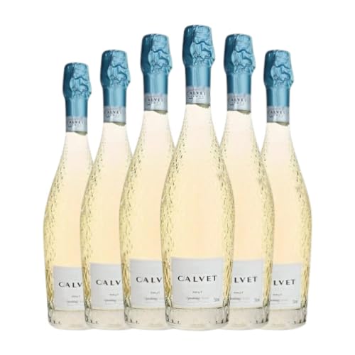 Calvet Celebration Muskateller Brut Reserve 75 cl Weißwein (Karton mit 6 Flaschen von 75 cl) von Calvet