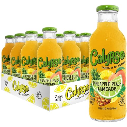 Calypso Limonade Ananas Pfirsich 12X473 Ml von Calypso