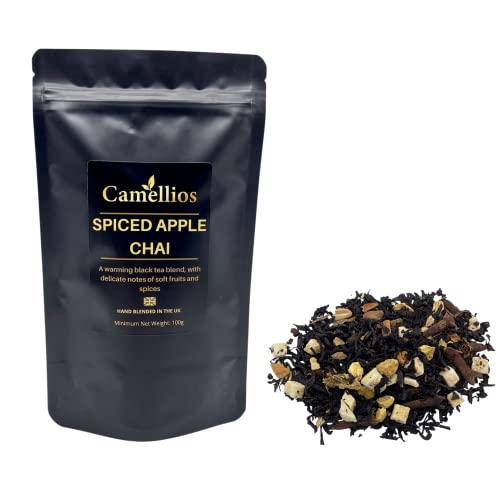 Gewürzapfel Chai, Schwarzer loser Blatt-Tee, Camellios (100g) von Camellios