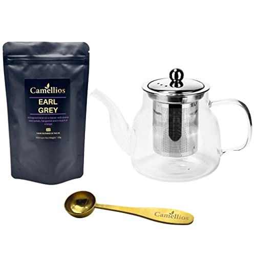 Tee-Geschenkset, lose Blätter, Camellios (Earl Grey) von Camellios