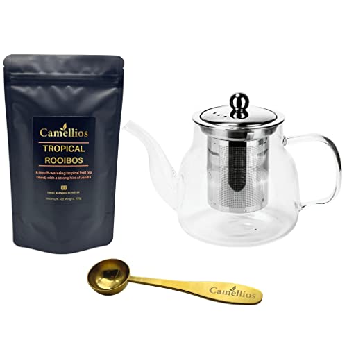 Tee-Geschenkset, lose Blätter, Camellios (Tropical Rooibos) von Camellios