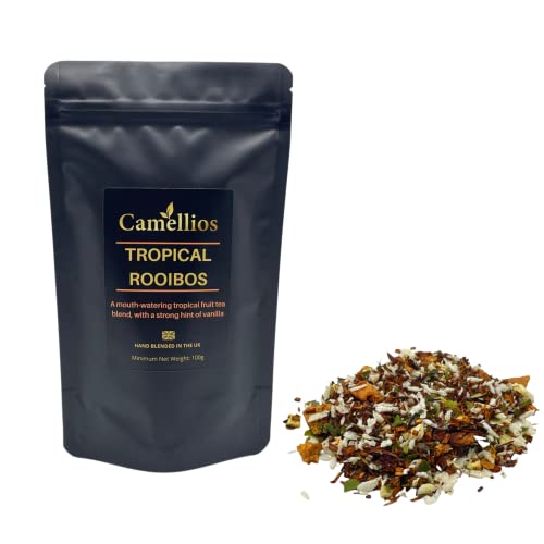 Tropischer Rooibos-Tee, Rooibos-Losblatteinheit, Camellios (100g) von Camellios