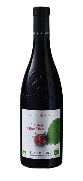 "La Bête à Bon Dieu" Côtes du Rhône Villages 2023 von Camille Cayran