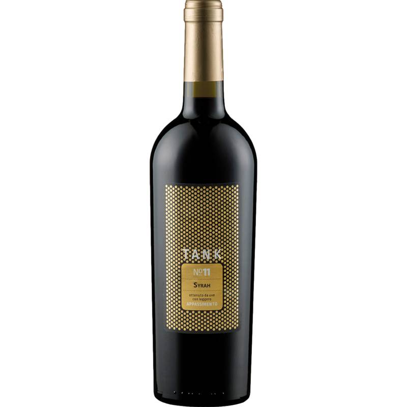 Tank 11 Syrah Appassimento, Terre Siciliane IGP, Sizilien, 2022, Rotwein von Camivini Spa,   IT 25028 Verolanuova (Brescia)