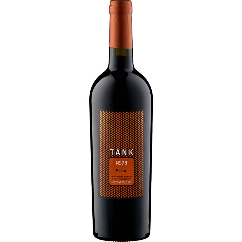 Tank 73 Merlot Appassimento, Veneto IGP, Sizilien, 2022, Rotwein von Camivini Spa,   IT 25028 Verolanuova (Brescia)