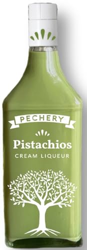 PECHERY Pistazien Creme Likör, DESTILERÍAS CAMPENY. 0,7 L, Alk. 17% Vol. von Campeny