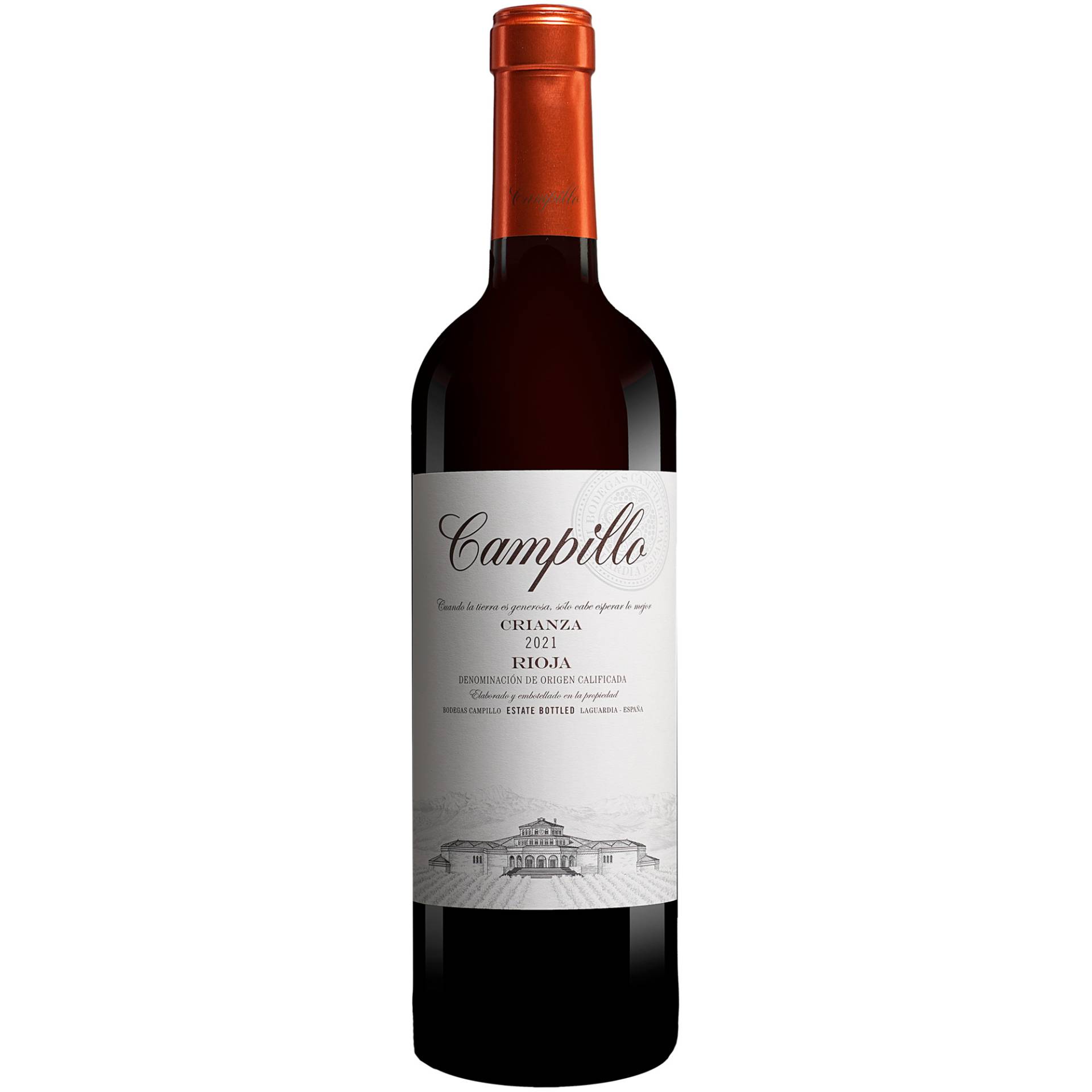 Campillo Tinto Crianza 2021  0.75L 14.5% Vol. Rotwein Trocken aus Spanien von Campillo