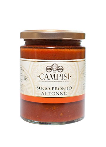 2x 220gr Sugo al Tonno - Sizilianische Soße mit Thunfisch und Pachino Tomaten von Campisi