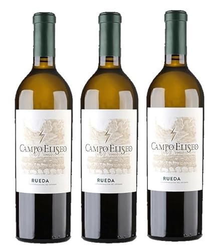 3x 0,75l - 2018er - Campo Eliseo - Verdejo - Rueda D.O.P. - Spanien - Weißwein trocken von Campo Eliseo