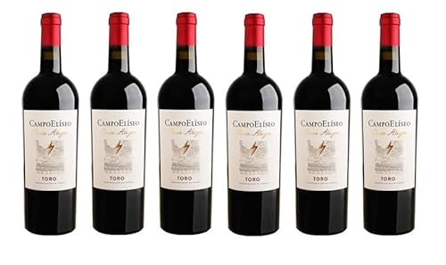 6x 0,75l - 2019er - Campo Eliseo - Cuvée Alegre - Tinta de Toro - Toro D.O.P. - Spanien - Rotwein trocken von Campo Eliseo