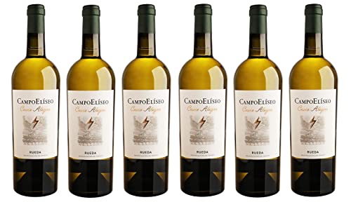 6x 0,75l - 2022er - Campo Eliseo - Cuvée Alegre - Verdejo - Rueda D.O.P. - Spanien - Weißwein trocken von Campo Eliseo