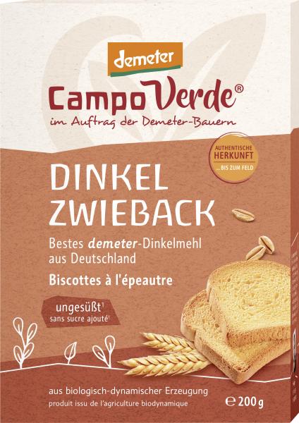 Campo Verde Demeter Dinkel Zwieback von Campo Verde