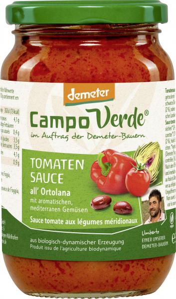 Campo Verde Demeter Tomaten Sauce all' Ortolana von Campo Verde