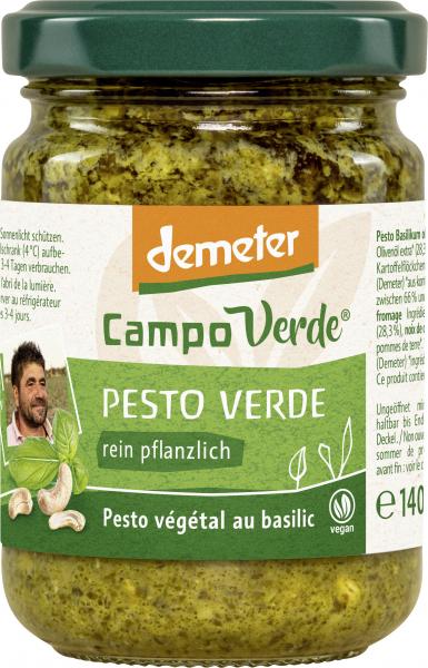 Demeter Campo Verde Pesto végétal au basilic von Campo Verde