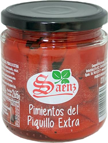 Camporel Saenz Pimientos del Piquillo Enteros Extra - geräaucherte Spitzpaprika (1 x 320g) von Camporel