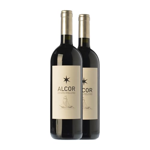 Can Grau Vell Alcor Catalunya Alterung 75 cl Rotwein (Karton mit 2 Flaschen von 75 cl) von Can Grau Vell