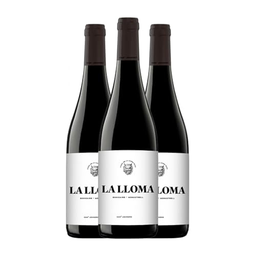 Can Leandro La Lloma Valencia 75 cl Rotwein (Karton mit 3 Flaschen von 75 cl) von Can Leandro