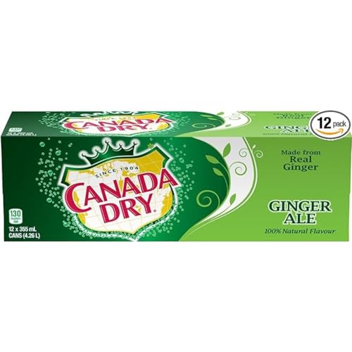 Canada Dry Ginger Ale Fridge Pack Cans, 355 mL, 12 Pack von Canada Dry