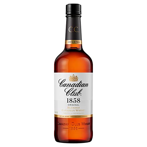 Canadian Club 5 Jahre Original | Imported Blended Canadian Whisky | 40% vol | 700 ml (Packung mit 6) von Canadian Club