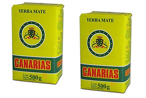 Das paket enthält 2 Canarias - Mate Tee aus Brasilien 500g von Yerba Mate Canarias