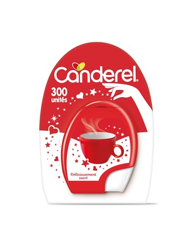 Canderel Zuckerdose – Süßungsmittel – der Geschmack des Zucker ohne Kalorien – ohne Aspartam – 300 Tabletten – praktisches Format von CANDEREL SUGARLY