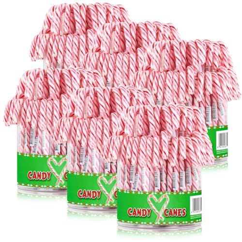 Candy Stöcke rot-weiß 72x14g in der Dose Zucker-stangen (6er Pack) von Candy Canes