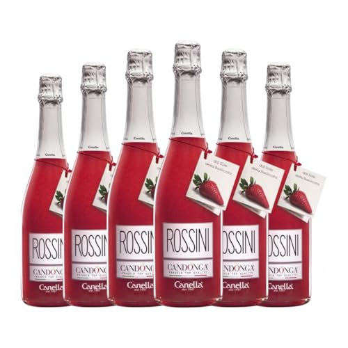 Liköre Canella Rossini Candonga Glera Venezia 75 cl (Karton mit 6 Flaschen von 75 cl) von Canella