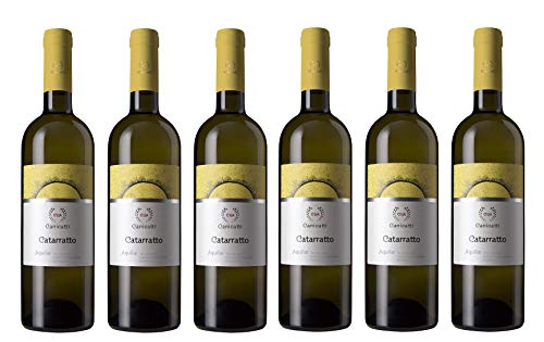 6x 0,75l - 2022er - Canicattì - Aquilae - Catarratto - Sicilia I.G.P. - Sizilien - Italien - Weißwein trocken von Canicattì - Aquilae