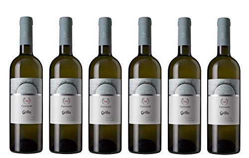 6x 0,75l - 2022er - Canicattì - Aquilae - Grillo - Sicilia I.G.P. - Sizilien - Italien - Weißwein trocken von Canicattì - Aquilae