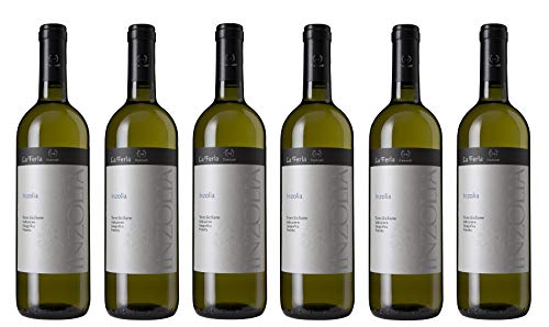 6x 0,75l - 2021er - Canicattì - La Ferla - Inzolia - Sicilia I.G.P. - Sizilien - Italien - Weißwein trocken von Canicattì - La Ferla