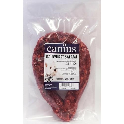 Canius Ringwurst Salami Groß 125g 1 Stück von Canius