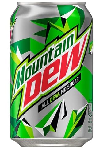 Mountain Dew Zero Limonade 24x0,33l Dose (DK) von Cannapla