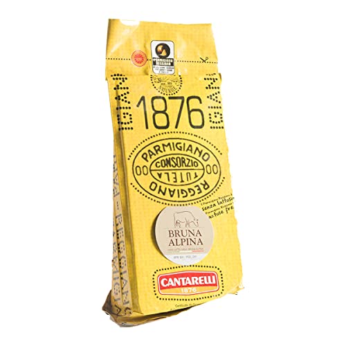 Cantarelli 1876 - Parmigiano Reggiano DOP - Alpine Braunvieh - 24/30 Monate gereift - 1 Kg von Cantarelli 1876