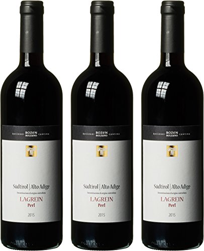 Cantina Bolzano Lagrein Perl DOC 2013/2015 trocken (3 x 0.75 l) von Cantina Bolzano