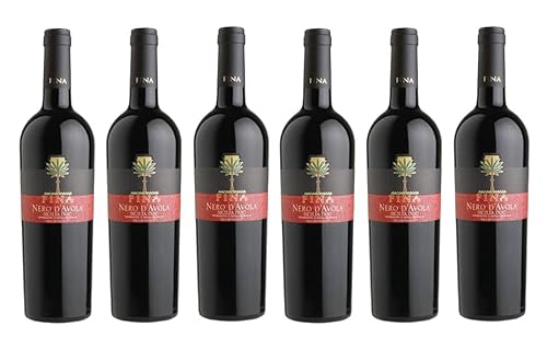 6x 0,75l - 2023er - Cantina Fina - Nero d'Avola - Sicilia D.O.P. - Sizilien - Italien - Rotwein trocken von Cantina Fina