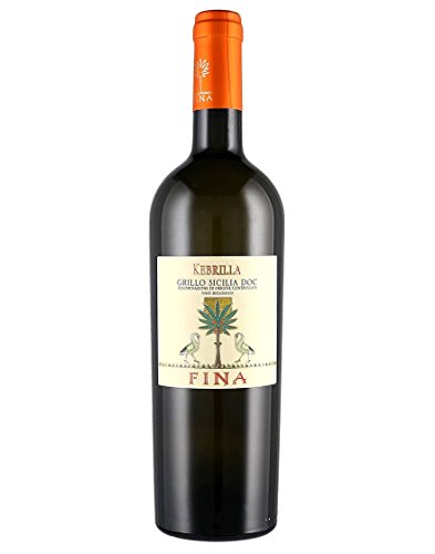 6x 0,75l - 2023er - Cantina Fina - Kebrilla - Grillo - Sicilia D.O.P. - Sizilien - Italien - Weißwein trocken von Cantina Fina