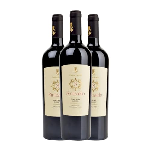 Cantina Gentili Sinibaldo Rosso Toscana 75 cl Rotwein (Karton mit 3 Flaschen von 75 cl) von Cantina Gentili