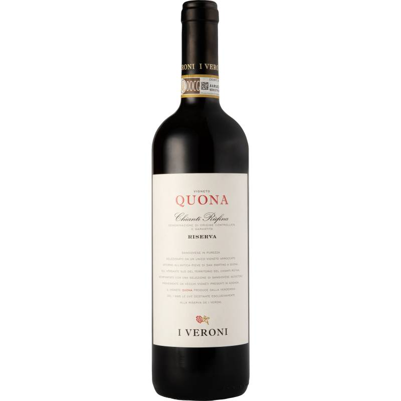 Cantina I Veroni Quona Chianti Rufina Riserva Bio, Chianti Rufina Riserva DOCG, Toskana, 2020, Rotwein von Cantina I Veroni / Via Tifariti, 5 / I - 50065 Pontassieve (FI) / Toskana