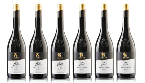 6x 0,75l - 2021er - Cantina Kaltern - Selektion - Feld - Merlot-Cabernet Riserva - Alto Adige D.O.P. - Südtirol - Italien - Weißwein trocken von Cantina Kaltern