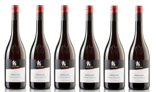 6x 0,75l - 2023er - Cantina Kaltern - Klassik - Kalterersee Classico Superiore - Alto Adige Lago di Caldaro D.O.P. - Südtirol - Italien - Rotwein trocken von Cantina Kaltern