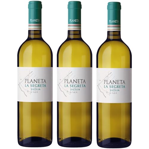 Weißwein La Segreta Il Bianco Sicilia D.O.C. 3 x 0,750 l. - Planeta von Cantina Planeta