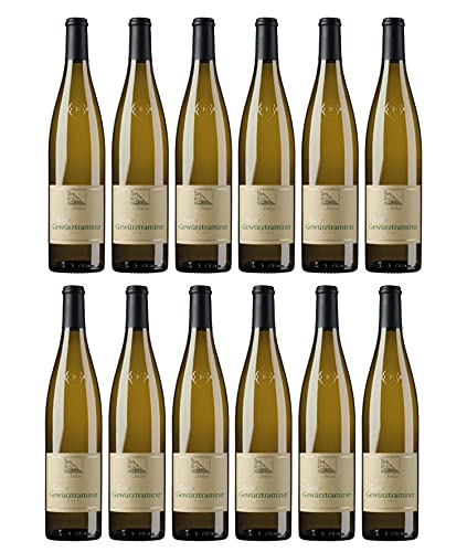 Cantina Terlan Gewürztraminer DOC Alto Adige Weißwein trocken Italien Inkl. FeinWert E-Book (12 Flaschen) von Cantina Terlan