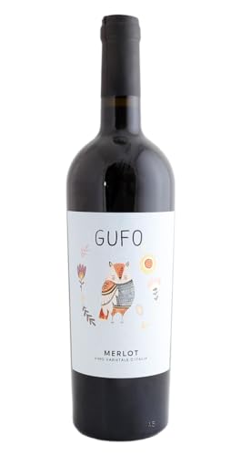 Gufo Merlot 2021 | Rotwein | Abruzzen – Italien | 1 x 0,75 Liter von Cantina Tollo - Gufo