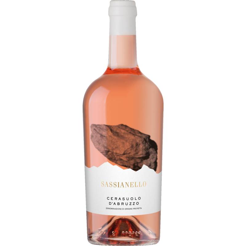 Sassianello Cerasuolo, Cerasuolo d'Abruzzo DOP, Abruzzen, 2023, Roséwein von Cantina Tollo S.C.A., 66010 Tollo, Italia